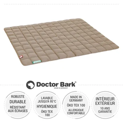 Doctor Bark Couverture matelassée pour chiens Doctor Bark Couverture matelassée pour chiens