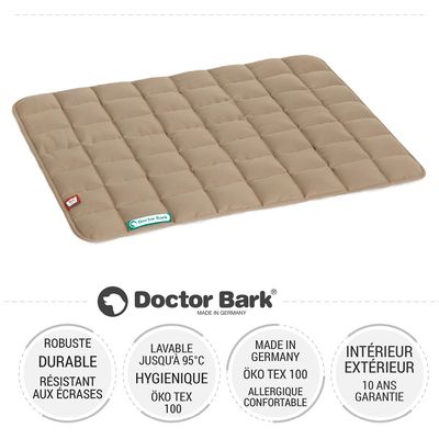 Doctor Bark Couverture matelassée réversible our chiens