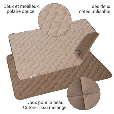 Doctor Bark Plaid en Polaire Réversible