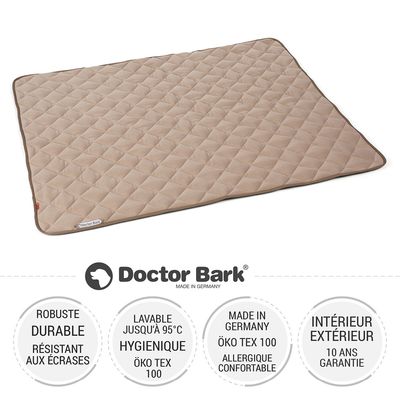 Doctor Bark Plaid en Polaire Réversible