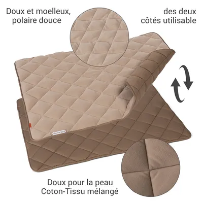 Doctor Bark Plaid en Polaire Réversible