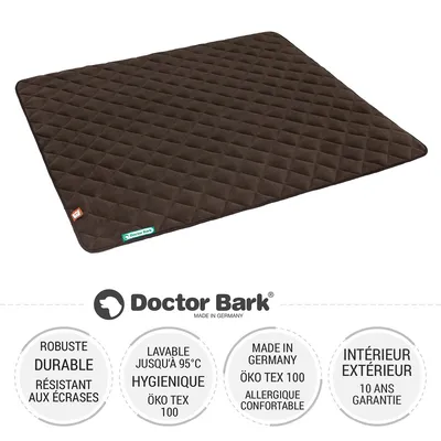 Doctor Bark Plaid en Polaire Réversible