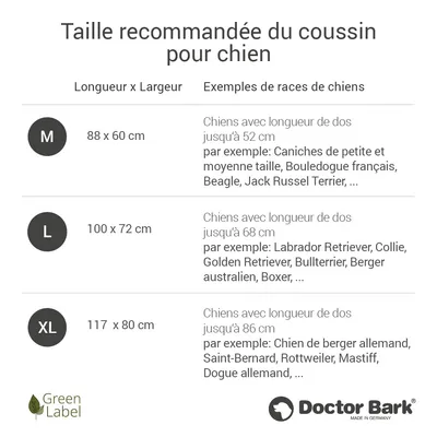 Coussin Lounge Doctor Bark « GreenLabel » Coussin Lounge Doctor Bark « GreenLabel »