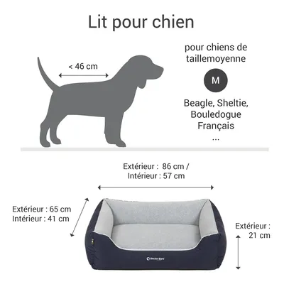 Lit pour chien Doctor Bark „GreenLabel“ Lit pour chien Doctor Bark „GreenLabel“