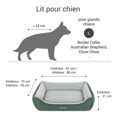 Lit pour chien Doctor Bark „GreenLabel“ Lit pour chien Doctor Bark „GreenLabel“
