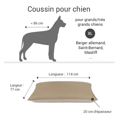 Doctor Bark Coussin Country avec Housse « GreenLabel » Doctor Bark Coussin Country avec Housse « GreenLabel »