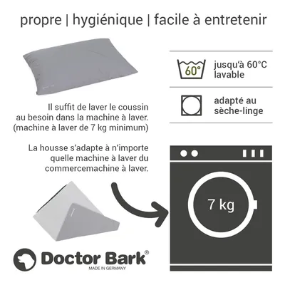 Doctor Bark Coussin Country avec Housse « GreenLabel »
