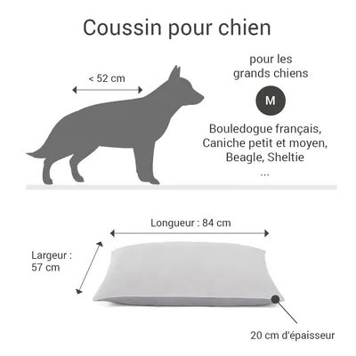 Doctor Bark Coussin Country avec Housse « GreenLabel »