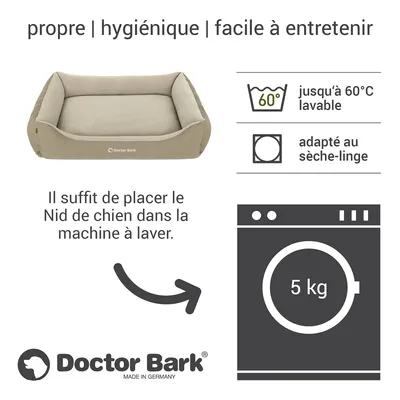 Lit pour chien Doctor Bark „GreenLabel“ Lit pour chien Doctor Bark „GreenLabel“