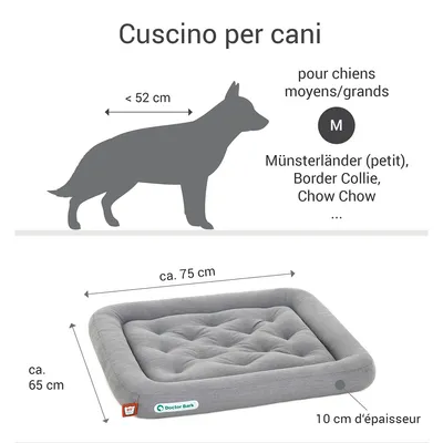 Doctor Bark Coussin orthopédique de salon Doctor Bark Coussin orthopédique de salon