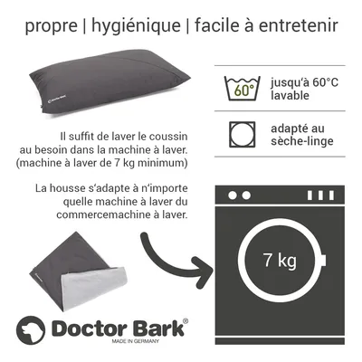 Doctor Bark Coussin Country avec Housse « GreenLabel »