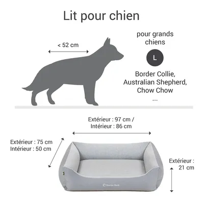 Lit pour chien Doctor Bark „GreenLabel“ Lit pour chien Doctor Bark „GreenLabel“