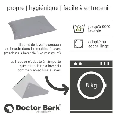 Doctor Bark Coussin Country avec Housse « GreenLabel »