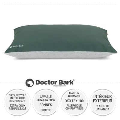 Doctor Bark Coussin Country avec Housse « GreenLabel »