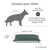 Doctor Bark Coussin Country avec Housse « GreenLabel »