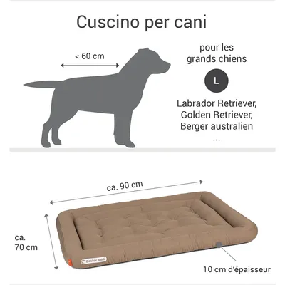 Doctor Bark Coussin orthopédique de salon