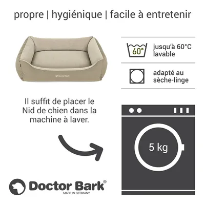 Lit pour chien Doctor Bark „GreenLabel“ Lit pour chien Doctor Bark „GreenLabel“