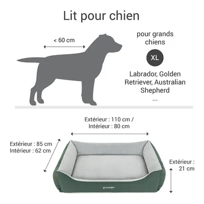 Lit pour chien Doctor Bark „GreenLabel“ Lit pour chien Doctor Bark „GreenLabel“