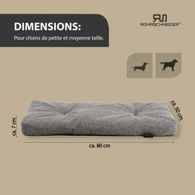 Rohrschneider Oreiller animaux avec tissu d'ameublement
