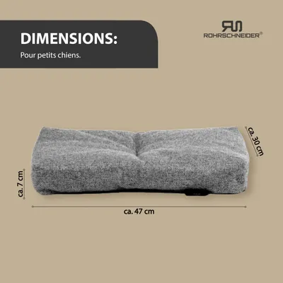 Rohrschneider Oreiller animaux avec tissu d'ameublement