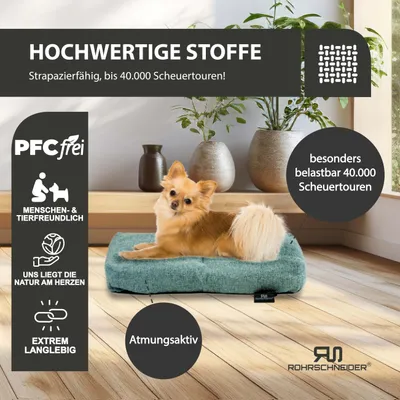Rohrschneider Oreiller animaux avec tissu d'ameublement