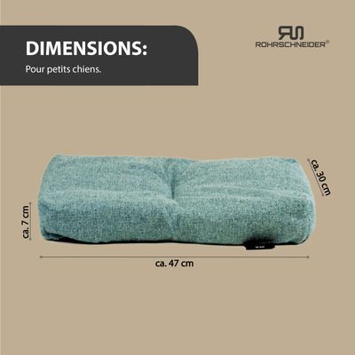 Rohrschneider Oreiller animaux avec tissu d'ameublement