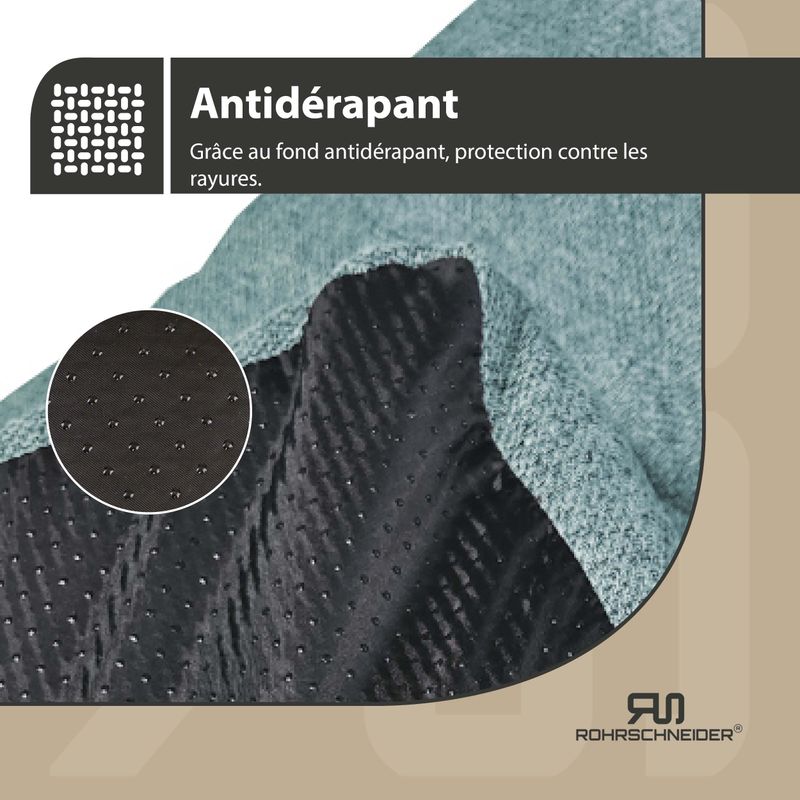 Rohrschneider Oreiller animaux avec tissu d'ameublement