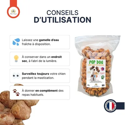 France Croquettes friandise pour chien pop dog
