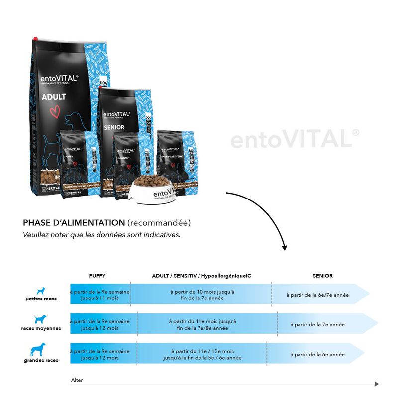 entoVITAL DOG SENSITIV nourriture humide