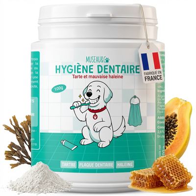 Museau & Co | Hygiène Dentaire | Anti-Tartre Naturel | Chien & Chat