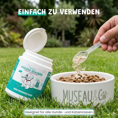 Museau & Co | Zahnpflege | Natürlich gegen Zahnstein | Hund & Katze Museau & Co | Zahnpflege | Natürlich gegen Zahnstein | Hund & Katze