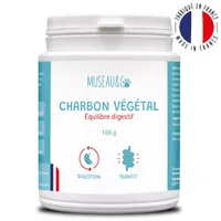 Charbon végétal - Digestion - Purification - Anti-Gaz - Chien & Chat - 100g