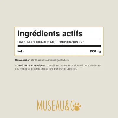 Museau & Co | Kelp | Algue Marine Vitalité | Chien & Chat