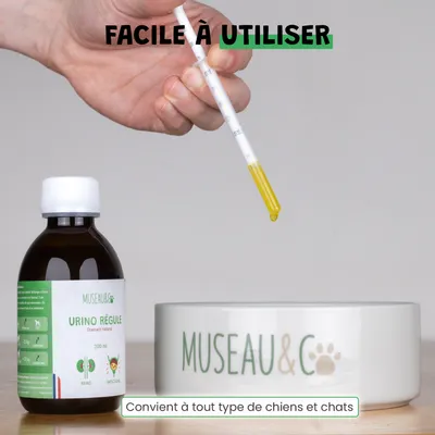 Urino Régule - Confort Urinaire - Reins - Cystite - Chien et Chat - 200ml