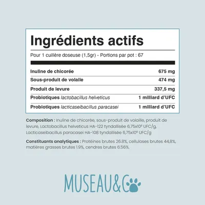 Museau & Co | Probiotiques | Digestion & Immunité | Chien & Chat Museau & Co | Probiotiques | Digestion & Immunité | Chien & Chat