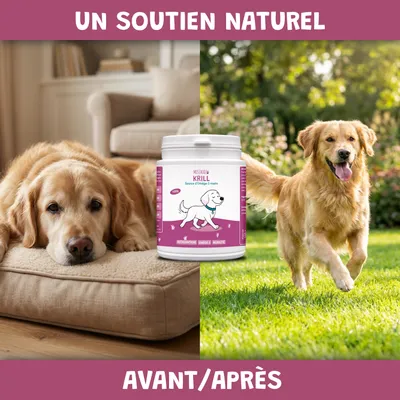 Krill - Articulation - Oméga-3 - Souplesse - Mobilité - Chien & Chat - 100g Krill - Articulation - Oméga-3 - Souplesse - Mobilité - Chien & Chat - 100g