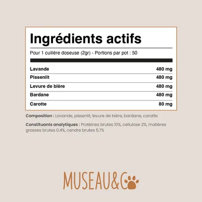 Épiderma - Anti-Démangeaisons - Pelage - Irritation - Chien et Chat - 100g