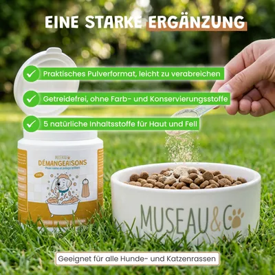 Museau & Co | Juckreiz | Beruhigte Haut | Hund & Katze Museau & Co | Juckreiz | Beruhigte Haut | Hund & Katze