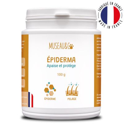 Épiderma - Anti-Démangeaisons - Pelage - Irritation - Chien et Chat - 100g 1 boite