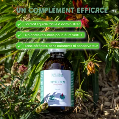 Phyto Zen - Anti-Stress - Relaxation - Apaisement - Chien et Chat - 200ml