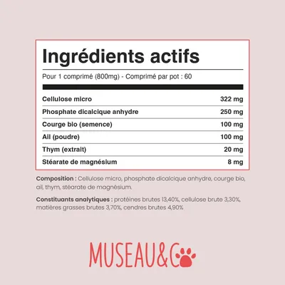 Vermi Protect - Vermifuge Naturel - Parasitaire - Chien et Chat