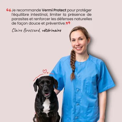 Vermi Protect - Vermifuge Naturel - Parasitaire - Chien et Chat