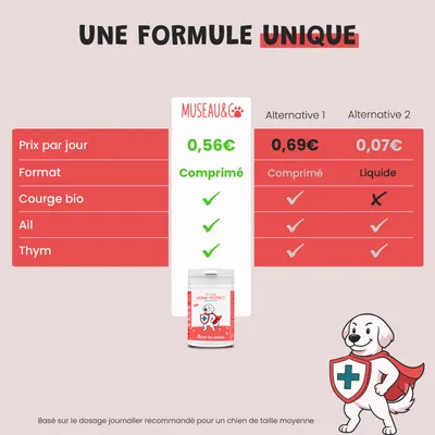 Vermi Protect - Vermifuge Naturel - Parasitaire - Chien et Chat