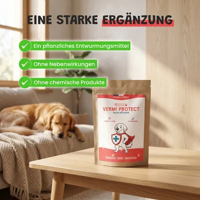 Museau & Co | Vermi Protect | Natürliche Wurmkur | Hund & Katze
