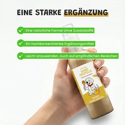 Museau & Co | Propolis-Spray | Mundpflege & Hautpflege | Hund & Katze Museau & Co | Propolis-Spray | Mundpflege & Hautpflege | Hund & Katze