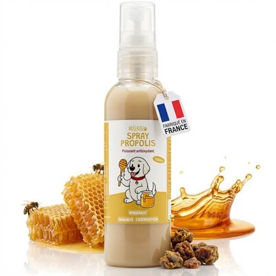 Museau & Co | Spray Propolis | Soin Buccal & Cicatrisant | Chien & Chat