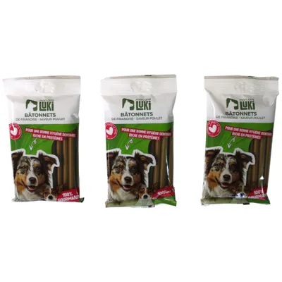 Mon Ami Luki - Lot de 3 - friandises de recompenses 200gr - chiens