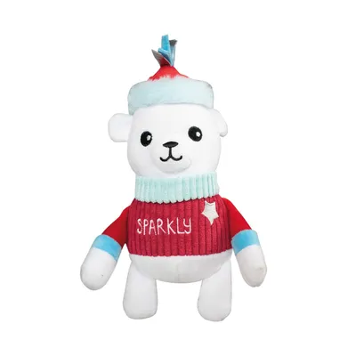 doogy Peluche Ours de Noël doogy Peluche Ours de Noël