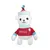 doogy Peluche Ours de Noël doogy Peluche Ours de Noël