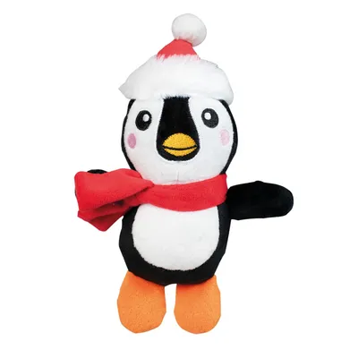 doogy Peluche Pingouin de Noël